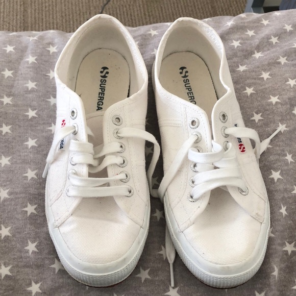 how to clean white superga sneakers